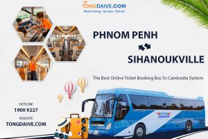 Xe Open Bus Từ Phnompenh đi Sihanoukville , Sài Gòn, Sihanoukville