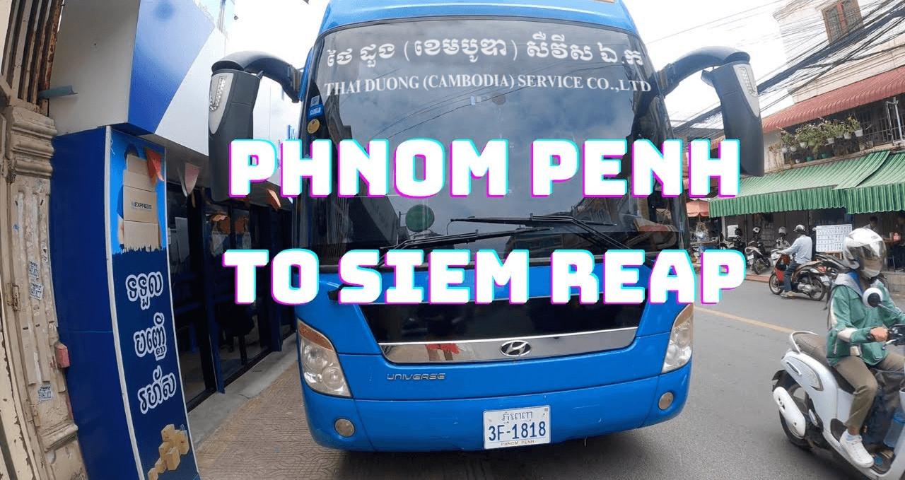 Xe Open Bus Phnompenh đi Siem reap, Sihanoukville, Sài Gòn