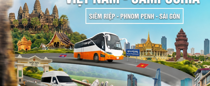 Bus Ho Chi Minh to Siem Reap